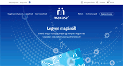 Desktop Screenshot of makasz.hu